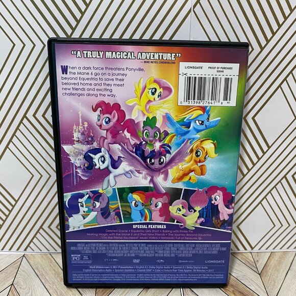 🎀 🌈My Little Pony DVD Bundle: The Movie Hearts & Hooves The Runaway Rainbow - Picture 3 of 7
